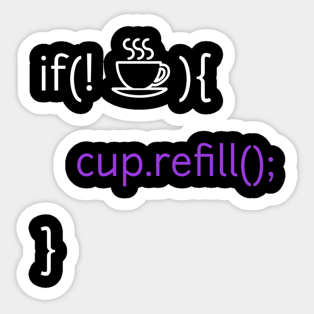 If no coffee refill cup function Sticker by Bravery